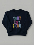 CHUNKY - Sweatshirt Navy by Tout Est Fichu