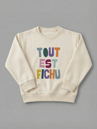 CHUNKY - Sweatshirt Cream by Tout Est Fichu