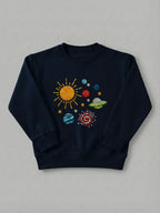 In A Galaxy Far Far Away - Sweatshirt Navy by Tout Est Fichu