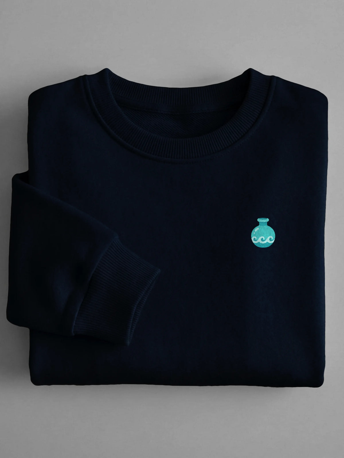 Little Phoenician Minis - Amphora Azure - Sweatshirt Navy by Tout Est Fichu