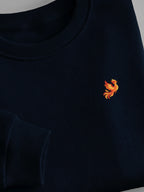 Little Phoenician Minis - Phoenix - Sweatshirt Navy close-up by Tout Est Fichu