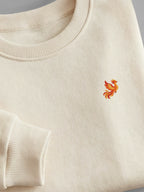 Little Phoenician Minis - Phoenix - Sweatshirt Cream close-up by Tout Est Fichu