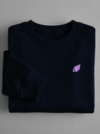 Little Phoenician Minis - Purple Seashell - Sweatshirt Navy by Tout Est Fichu