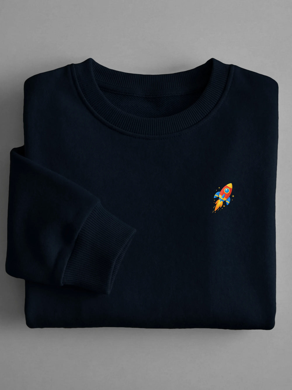 My Toy Minis - Rocket - Sweatshirt in Navy by Tout Est Fichu