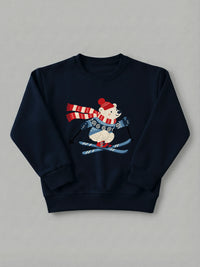 Ski Bear - Sweatshirt Navy by Tout Est Fichu