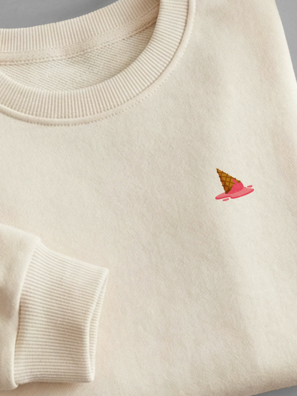 Oups Minis - Spilled Ice Cream - Sweatshirt in by Tout Est Fichu