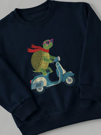 Turbo Turtle - Sweatshirt in by Tout Est Fichu